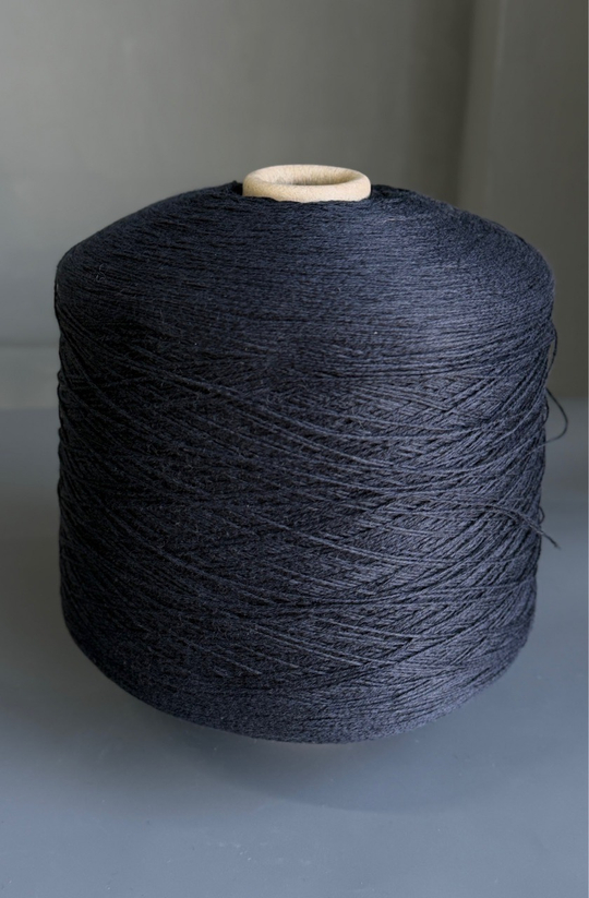 Пряжа Sesia MALAGA LIGHT (66 лен, 34% хлопок), 450м/100гр, синий нэви