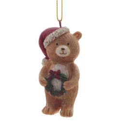 GAEM Изделие декоративное подвесное "Медвежонок", L3,5 W3,5 H7 см, 2в.