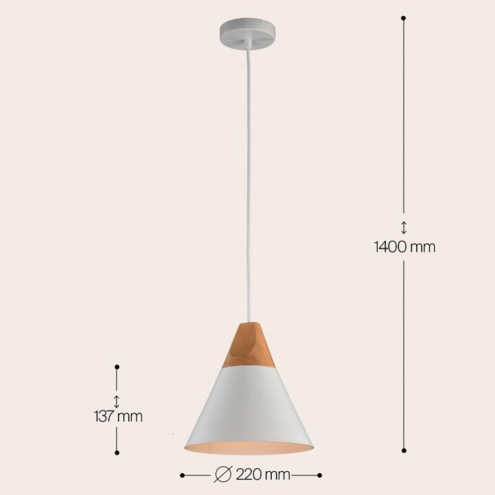Подвесной светильник Maytoni Bicones P359-PL-140-W