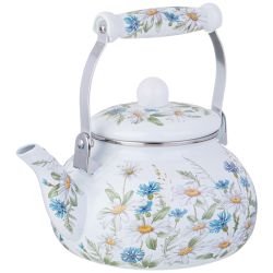 ЧАЙНИК AGNESS ЭМАЛИРОВАННЫЙ СЕРИЯ "SENTIMENT", 2,5 Л