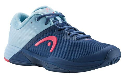 Женские Кроссовки теннисные Head Revolt Evo 2.0 Women - dark blue/azalea