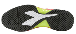 Теннисные кроссовки Diadora B.Icon 2 AG - yellow fluo dd/black/fiery red - Black Red Yellow