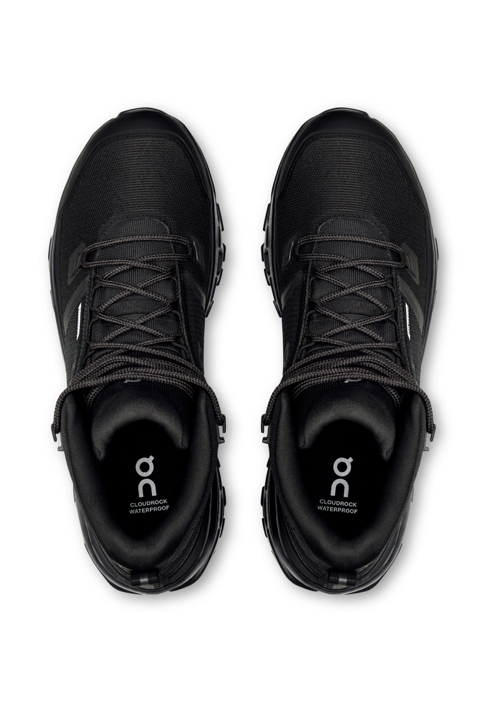 Ботинки On Cloudrock Mid Waterproof black/black