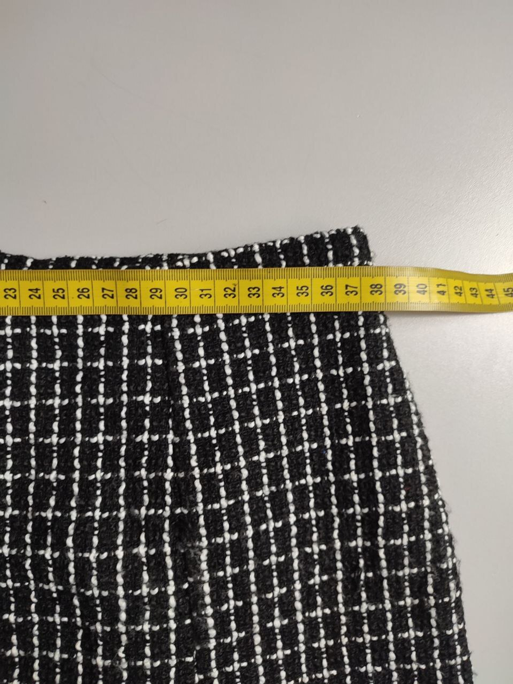 Юбка Shein монохромная, маркировка 38, визуально 44 размер