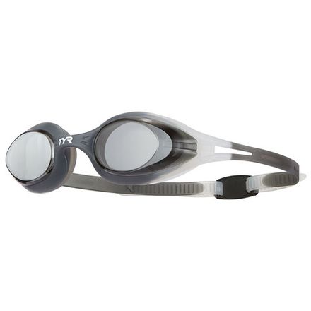 Очки для плав. TYR Hydra Flare, LGYCTOT-041, ДЫМЧАТЫЕ линзы, черно-белая опр.