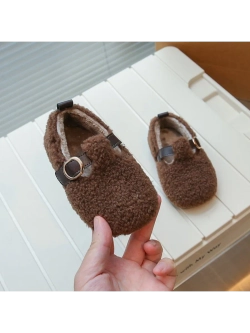 Балетки утепленные