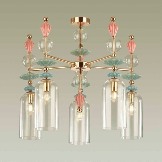 Подвесная люстра Odeon Light Classic Bizet 4855/5C