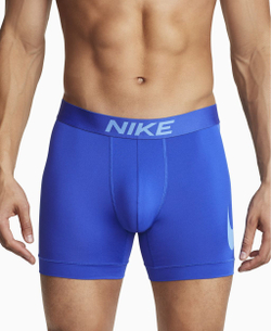 Мужские боксеры спортивные Nike Dri-Fit Essential Micro Boxer Brief 1P - game royal/uni blue
