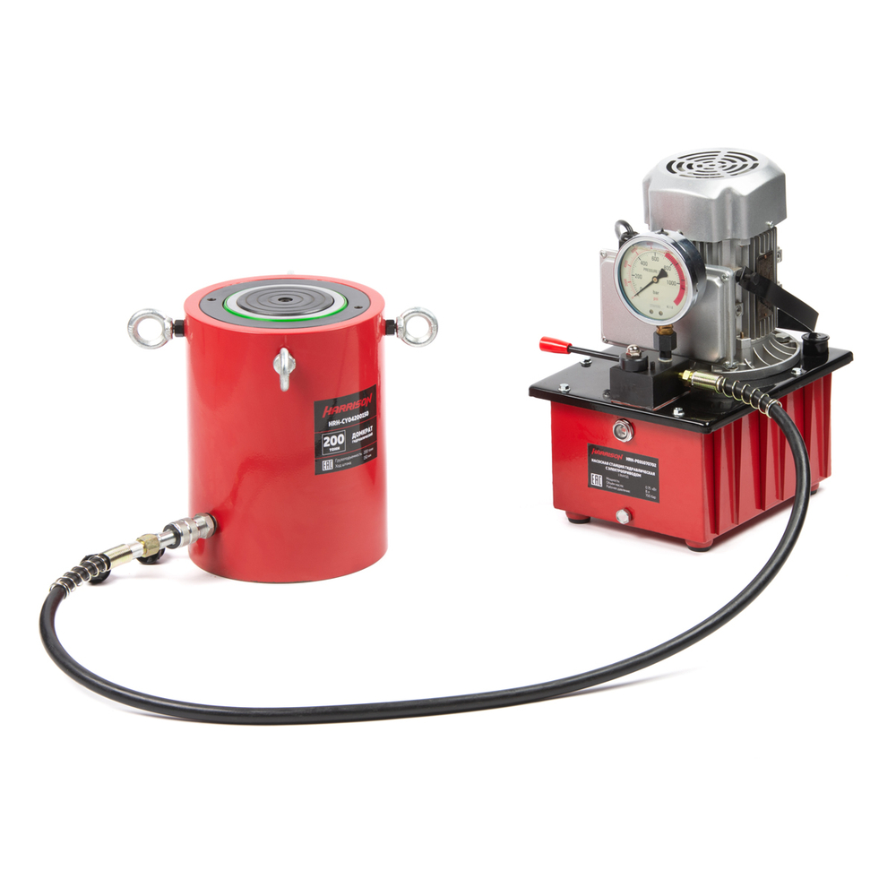 HRH-CY04200150 Гидравлический цилиндр (домкрат), однополостной 200 т, ход 150 мм