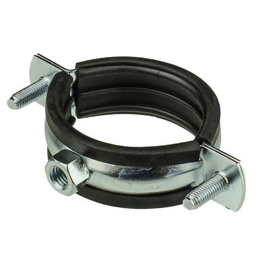 Хомут сантехнич. д/труб 3/4" (25-28 мм) с резин.уплот, и гайкой М8/1,0*20мм