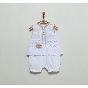 Песочник для девочки Caramell серия Fashion белый