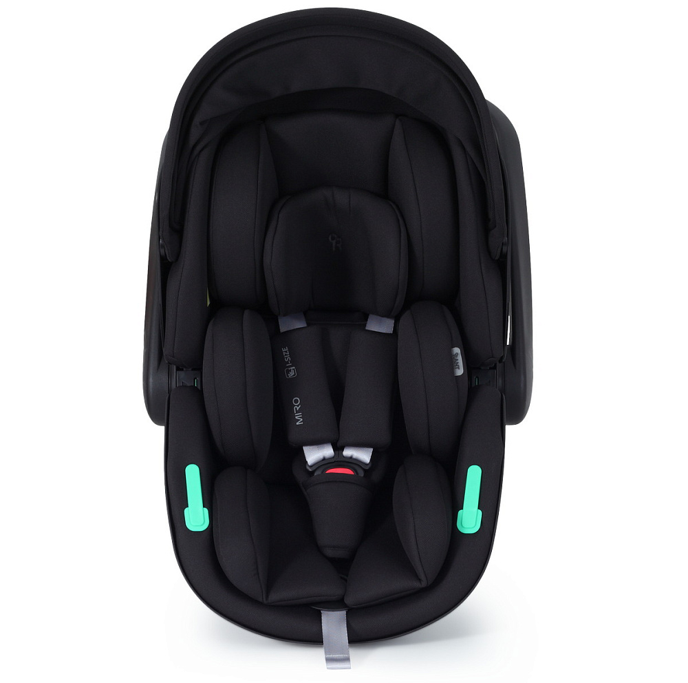 Детская коляска Rant Flex Therm Soft 4 в 1 с автокреслом Miro Black и база Midnight Black