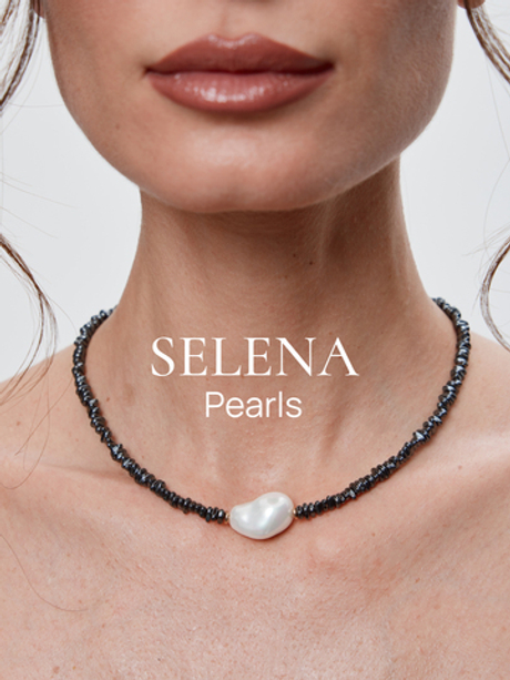 91004402 Колье Selena Pearls