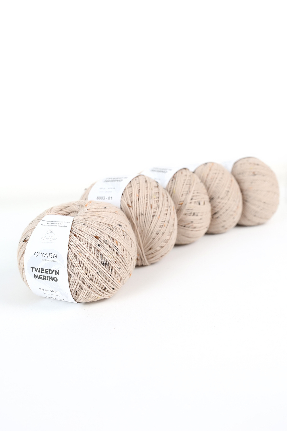 O'YARN TWEED’N MERINO, 500г