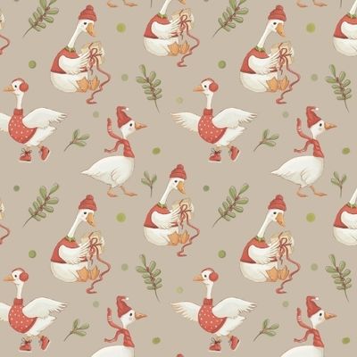 Новогодние гуси