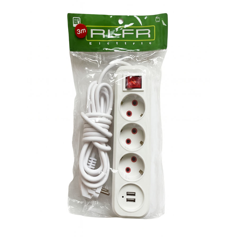 Сетевой удленитель Rlfr Elektrik 2 м