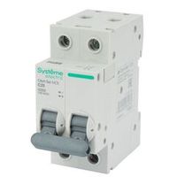 Выключатель автоматический двухполюсной C 25А 4.5кА City9 Systeme Electric