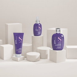 Alfaparf Milano Semi di Lino Blonde - фиолетовый кондиционер для светлых и балаяжных волос /   200  ml  / GTIN 8022297133386