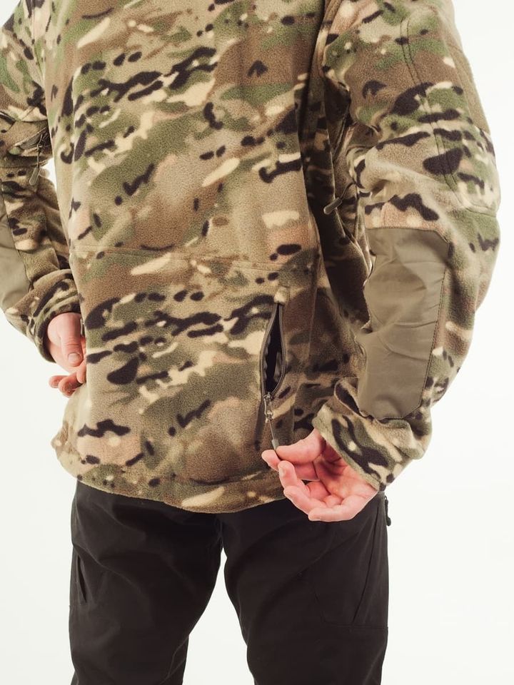 Кофта флисовая тактическая (мультикам)