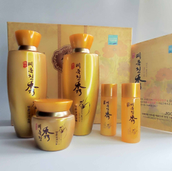 Подарочный уходовый набор для лица JIGOTT YEROKJINSU HANBANG 3SET корейский