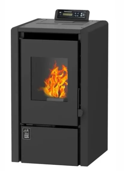 Камин пеллетный ZOTA A6H13 6кВт black WiFi 42505