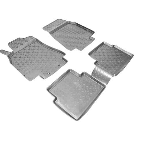 Ковры в салон Norplast/Unidec для Mercedes-Benz A в кузове W169 (2004-2008), Серый, арт.NPL-Po-56-17-G