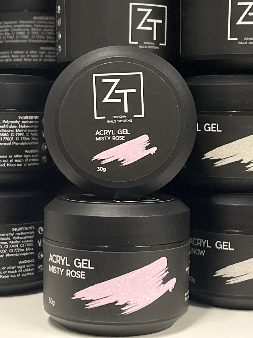 ZT Акригель "Misty rose" 30 гр.