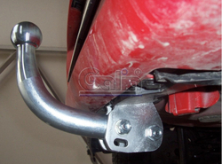 Фаркоп оцинкованный Galia T057A для Toyota Yaris 2005-2014(паспорт и сертификат в комплекте)(без электрики)