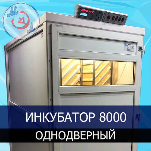 Инкубатор на 8000 яиц ИФ-8000-МЭЛ Однодверный