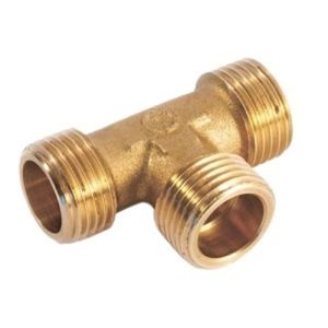 Тройники Stout c резьбой НН латунь SFT-0017