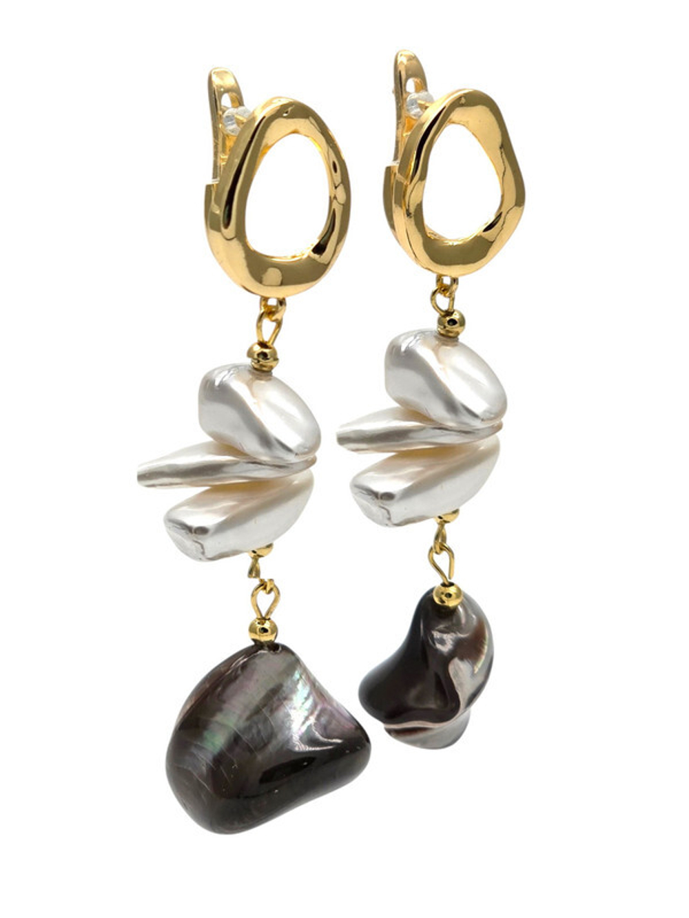 91003261 Серьги Selena Pearls