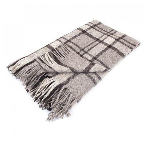 Плед шерстяной с кисточками ПШ-400