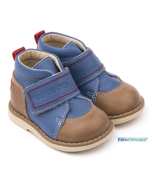 24015-19 василек голубой Ортопедическая обувь малосложная без утепленной подкладки для детей