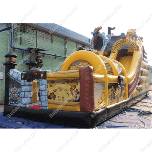 Коммерческий надувной батут "По следам пиратов"