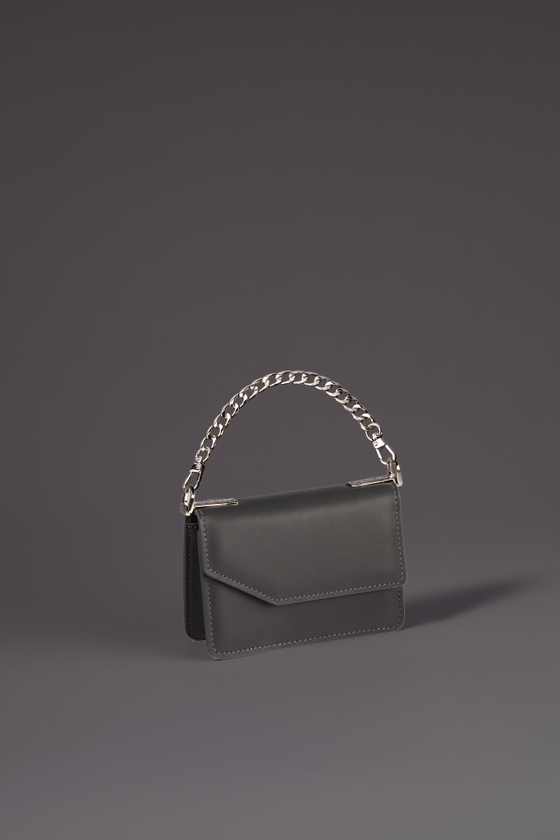 МИНИ-СУМОЧКА «BASE» ГРАФИТ