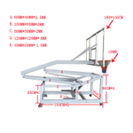 Мобильная баскетбольная стойка клубного уровня STAND72G