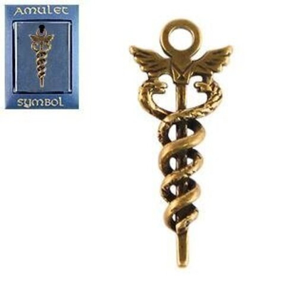 Амулет The Cult! №55 Кадуцей металл