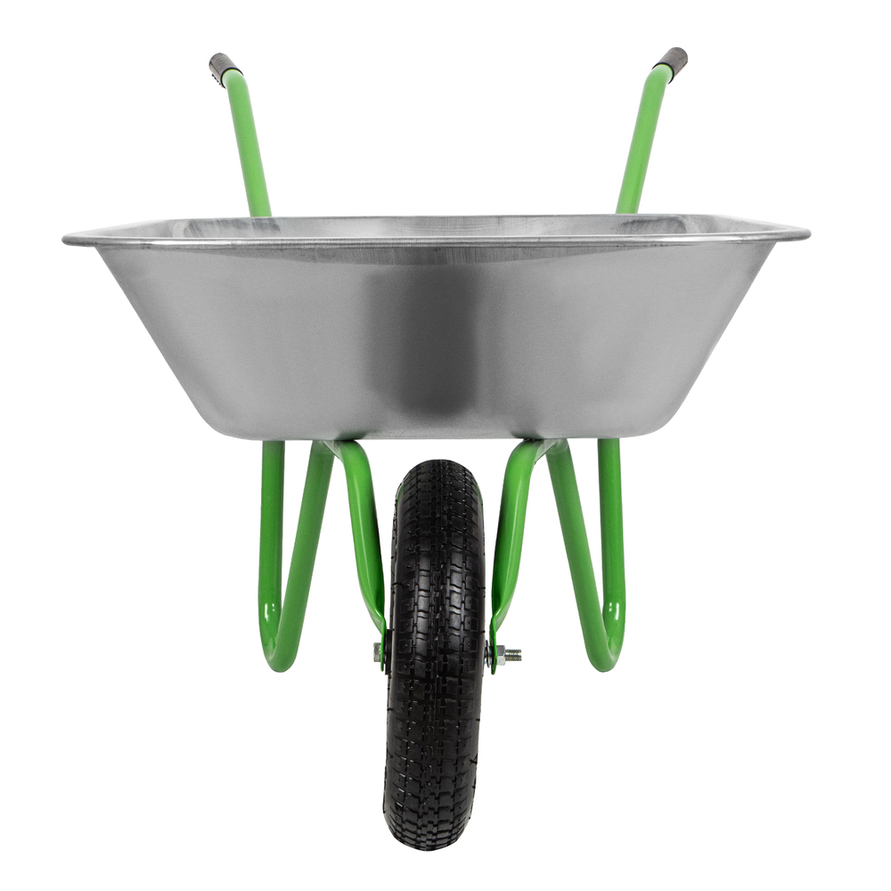 Тачка садовая Сибртех облегченная, грузоподъемность 90 кг, объем 65 л