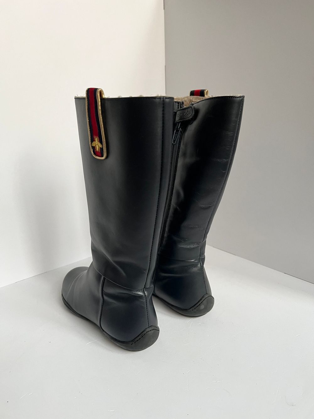 Кожаные сапоги Gucci, 28