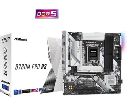 Материнская плата ASROCK B760M PRO RS RTL (90-MXBLH0-A0UAYZ)