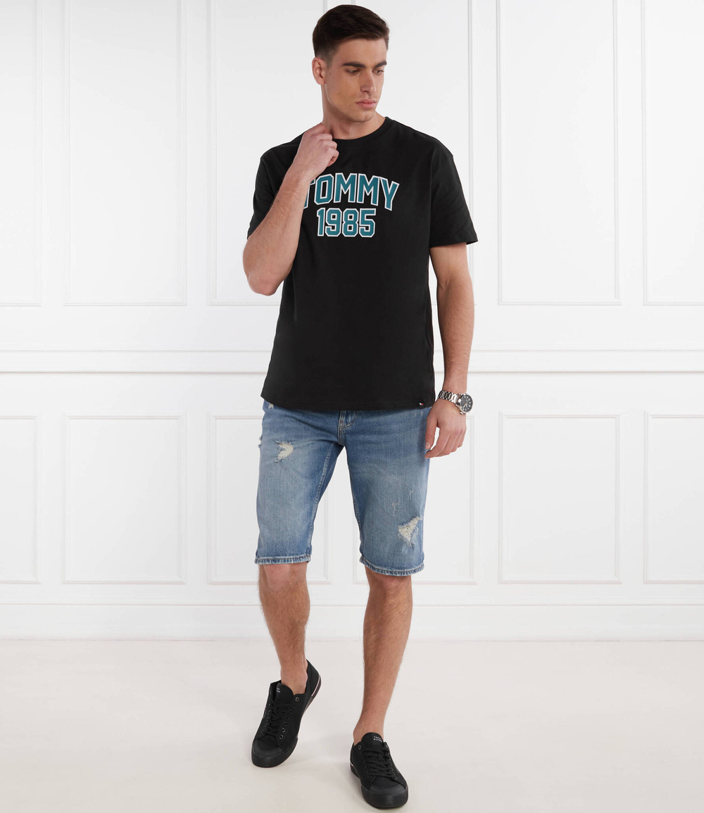 Футболка varsity Tommy Jeans - черный(DM0DM18559)