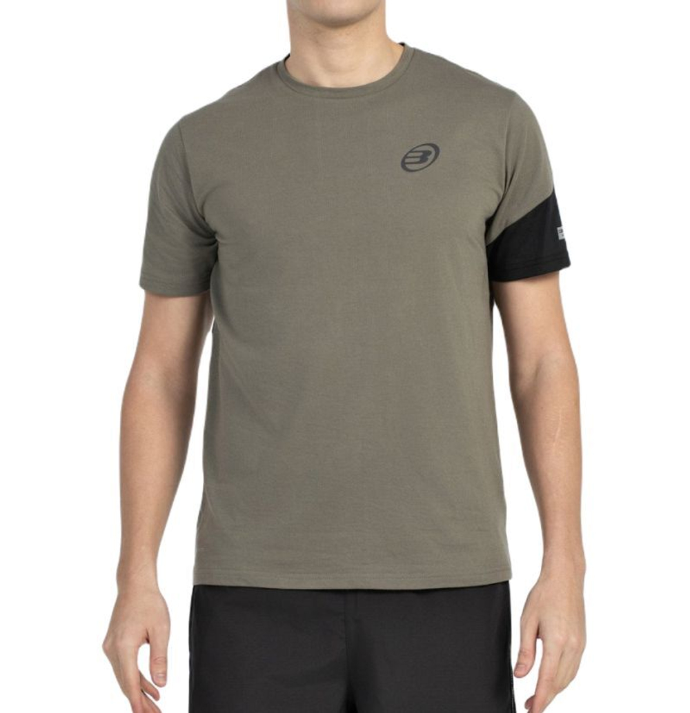 Мужская теннисная футболка Bullpadel Montia - зеленый