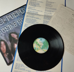 Винтажная виниловая пластинка LP Deep Purple Machine Head (Japan 1976) (No Obi) Smoke On The Water P-10130W