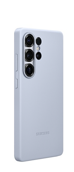 Чехол Kindsuit ( кожа )для Galaxy S25 Ultra. , голубой