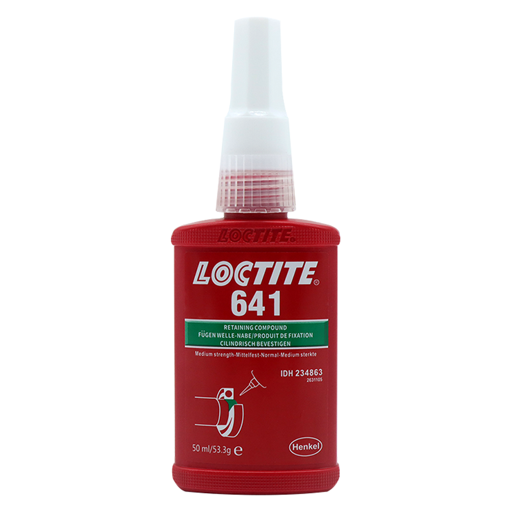 Loctite 641, фиксатор цилиндрических соединений среднепрочный.