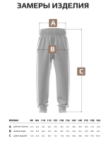 Штаны для мальчика спортивные с лампасами