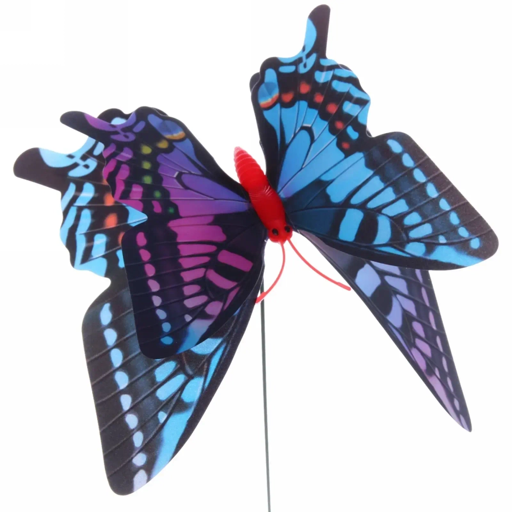 Фигура на спице «Бабочка» 22*14*40см двойные крылья