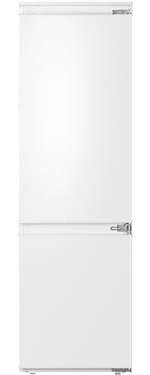 Встраиваемый двухкамерный холодильник Maunfeld MBF177SWGR Inverter