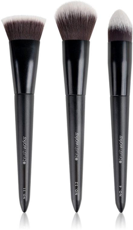 Brushworks Cream Contour and Blush Set - Кисти для макияжа, 0