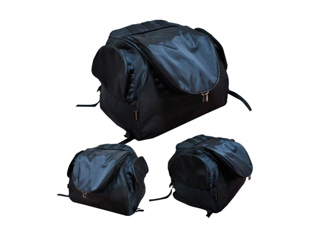 Кофр текстильный AG-brand для снегохода YAMAHA MP, чёрный